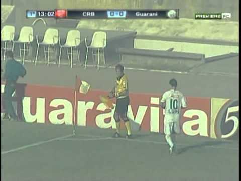 CRB 2x1 Guarani 1º Tempo