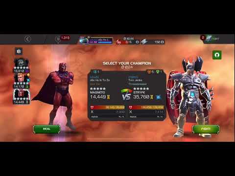 Magneto vs Stryfe Mini Boss War