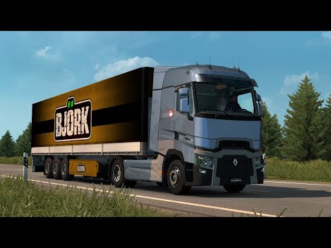 ETS 2 - ProMods 2.30 - Renault T Range 480 - Trip: Alajärvi - Rovaniemi