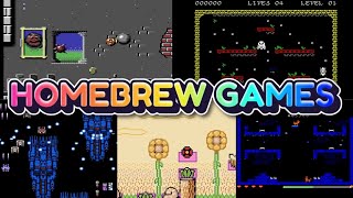Homebrew Games - Amstrad,Commodore 64,Gameboy Color,NES,Zx Spectrum