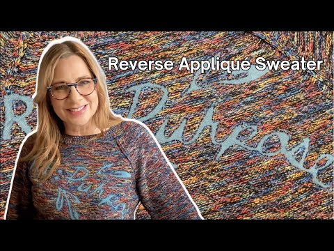 Reverse Appliqué on Knits (with a Genius Photocopier Hack!)