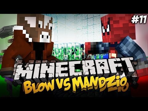 Blow VS Mandzio - ZAGRAJMY W MINECRAFT NA LAGACH! - S03E11 (SkyIslands)