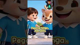 Download lagu Ayo Menyeberang! 🚦 Lihat Kanan, Kiri, Kanan  Lagu Anak #laguanak #nurseryrhymes #animasi mp3
