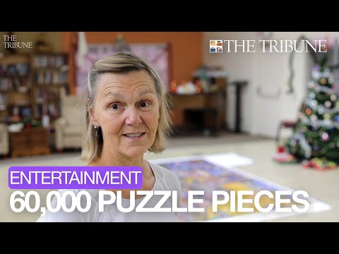 60,000 piece Costco puzzle finished by San Luis Obispo puzzler