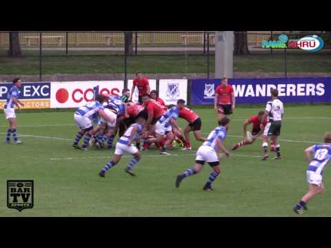 2017 NHRU Premier 3 Round 2 - Wanderers vs Singleton Highlights