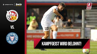In Unterzahl Moral bewiesen! | VfV Borussia 06 Hildesheim - Holstein Kiel II | Regionalliga Nord