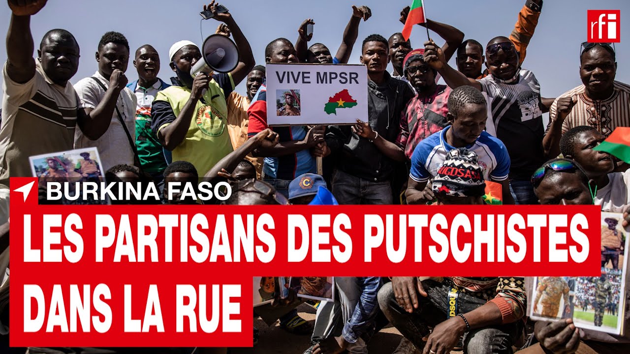Burkina Faso : les partisans des putschistes manifestaient à Ouagadougou • RFI