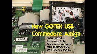 New GOTEK USB Drive for Commodore Amiga, Acorn, Amstrad, Apple, Atari, Spectrum, DOS / IBM XT PC +++
