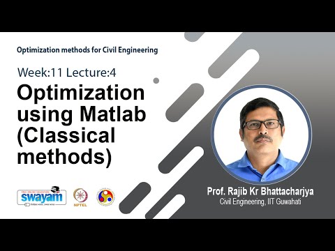 Optimization methods for Civil engineering Intro Video