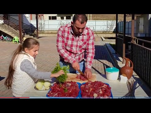 ЛЮЛЯ-КЕБАБ из ГОВЯДИНЫ. Сочные ШАШЛЫКИ по-Кавказски. ENG SUB