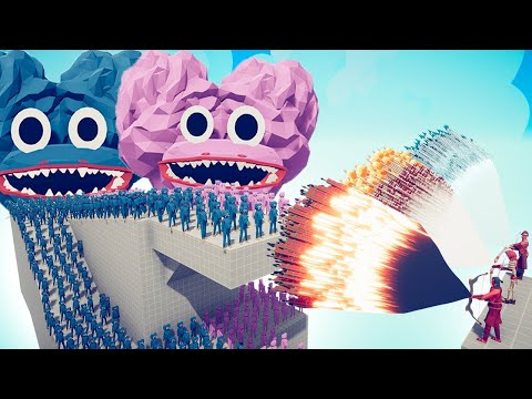 100x POPPY PLAYTIME + GIANTS vs 3x EVERY GOD - TABS | Totally Accurate Battle Simulator 2022