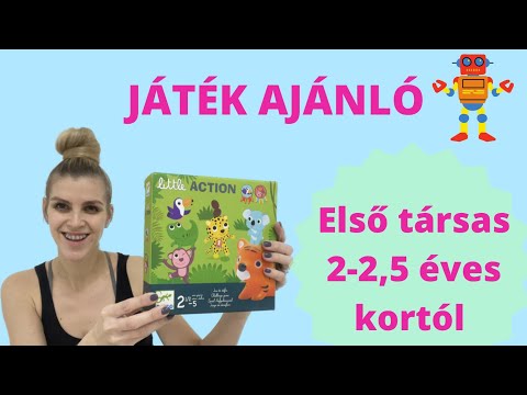 Első társas: Djeco little action ajánló - Alexandra Nébald