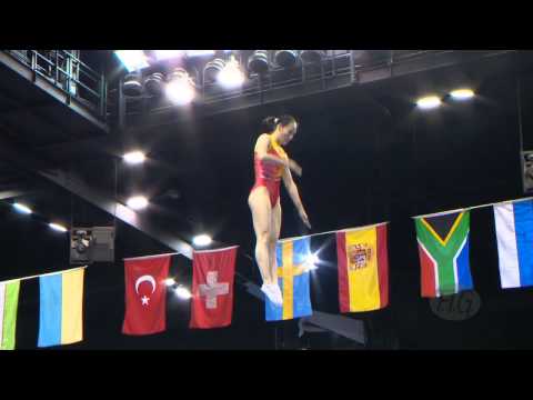 ZHONG Xingping (CHN) - 2014 Trampoline Worlds, Daytona Beach (USA)  - Qualifications Women