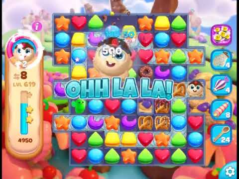 Cookie Jam Blast Level 619 - NO BOOSTERS 🍪 | SKILLGAMING ✔️