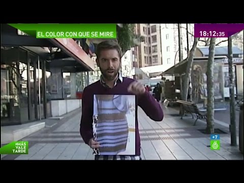 Blanco y dorado o azul y negro, ¿de qué color ve el vestido?