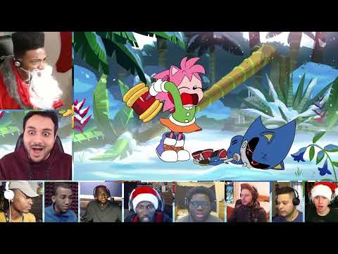 Sonic Mania Adventures - Part 6 (Holiday Special) [REACTION MASH-UP]#1624