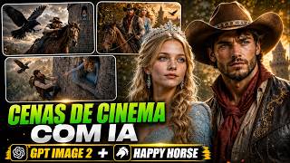 Pollo AI: Happy Horse + GPT Image 2 — Crie Filmes ULTRA REALISTAS com Qualidade de Cinema