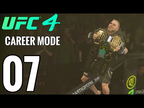 UFC 4 Flyweight Career Mode Walkthrough Part 7 - CHAMPION VS CHAMPION!
