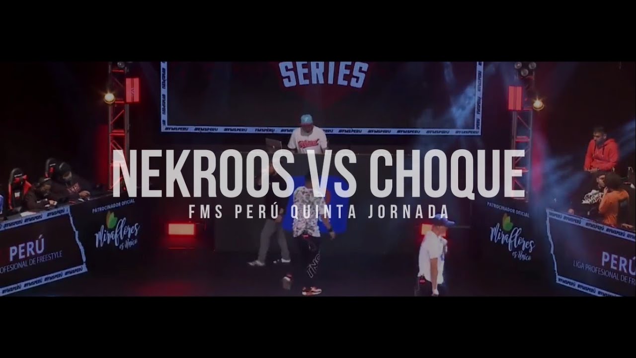 NEKROOS VS CHOQUE / MINUTAZO DE NEKROOS / FMS Perú 2020/21 / LETRA