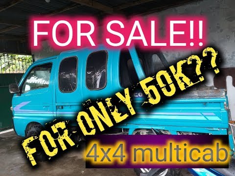 , title : 'MURANG HALAGA NG  4x4 SUZUKI MULTICAB WITH DOUBLE CANOPY,LONG BODY..FOR SALE