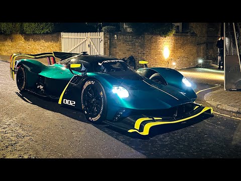 CRAZY London Supercars: Valkyrie, 250 GTO, Centodieci, 3x Chiron...