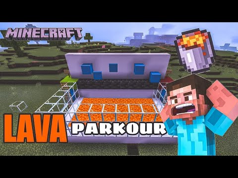 EPIC Lava Parkour in Minecraft 😱