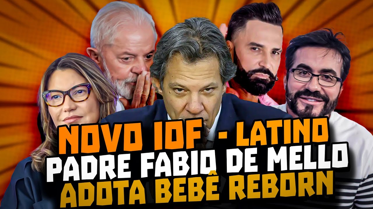 NOVA IOF | LATINO E O FILHO | PADRE FABIO DE MELLO ADOTA BEBE REBORN - STAND UP DIOGO PORTUGAL