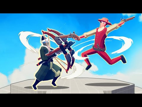 TOURNAMENT of ALL RANGED UNIT ( NEW UPDATE ) | TABS - Totally Accurate Battle Simulator