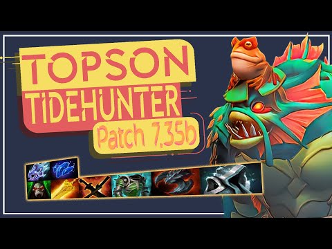 TOPSON Tidehunter Mid Right Clicker | PATCH 7.35B