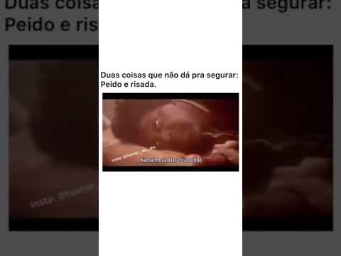 Duas coisas que não dá para segurar. Peido e risada. Vídeo engraçado de homens em guerra peidando.