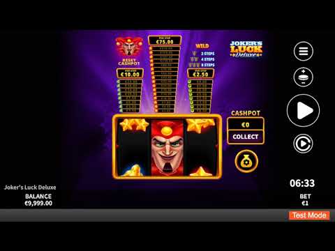 Joker's Luck Deluxe – Video Gameplay
