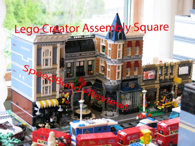 Vídeo relacionado con Vitrina acrílica para Lego 10255, caja expositora a prueba de polvo compatible con Lego Creator Expert Assembly Square, modelo Showcase Gift (fondo A (40 x 30 x 40))