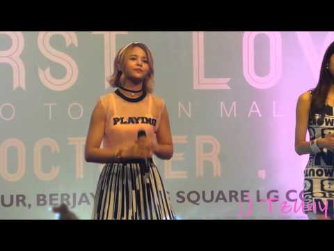 [FANCAM] 151011 CLC (씨엘씨) What Should I do (어쩌죠) @ K.L Time Square