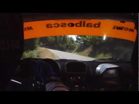 CameraCar Rally del Tartufo 2012 Marasso - Canuto Renault Clio Super 1600 4°Assoluti 1° di classe