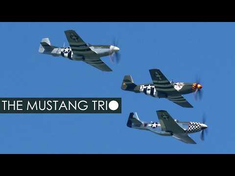 The P-51 Mustang Trio Formation! - AIRPOWER24