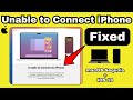 How To Fix IPhone Mirroring Unable To Connect To IPhone In IOS 18 5 MacOS Sequoia