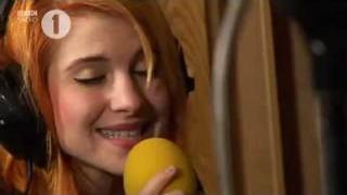 Paramore Ignorance acustico Live bbc radio