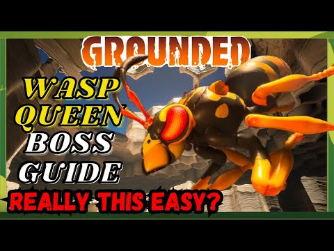 GROUNDED: Super EASY Wasp Queen Boss GUIDE