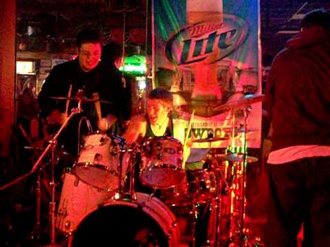 BUGOTA drum solo at Fiddlestrings sports bar 2010