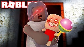 НЯНЯ ГРЕННИ ПРОТИВ МАЛЫША В РОБЛОКС ОББИ Escape the Baby Obby
