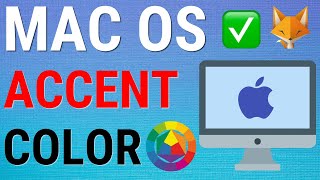 How To Change Accent Color On Macbook / Mac