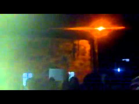 مظاهرة في بلدة حزانو في ريف إدلب إحتفالاً بسقوط القذافي