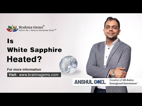 Does White Sapphire Also Get Heated
