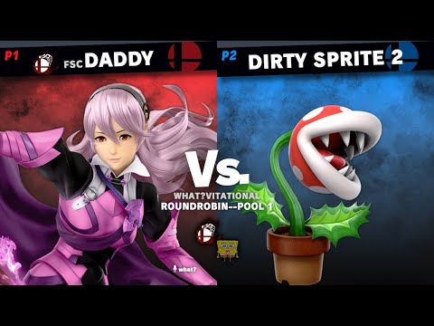 The what?vitational - Daddy (Corrin) vs Vedhan (Piranha Plant) - Round Robin Pool 1