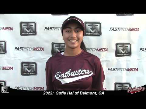 2022 Sofie Hai Pitcher and First Base Softball Skills Video - Batbusters