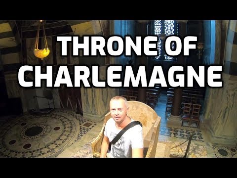 30 KINGS sat on this THRONE: Aachen Cathedral, Germany