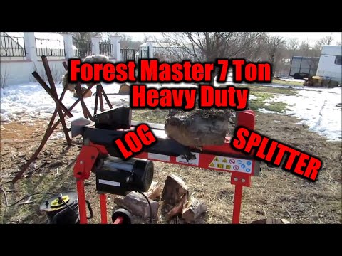 Forest Master Heavy Duty 7 Ton Electric Log Splitter Review