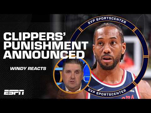 Brian Windhorst says the Clippers SHOULD ACCEPT the punishment from the NBA 🗣️ | SC with SVP