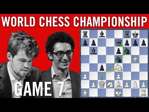 World Chess Championship 2018 Game 7: Magnus Carlsen vs Fabiano Caruana