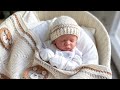 COZY CUTE Easy And FAST Crochet Baby Hat With Stripes
